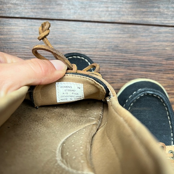 Sperry Top-Sider Women's Firefish Nubby Canvas 7M - Picture 9 of 10